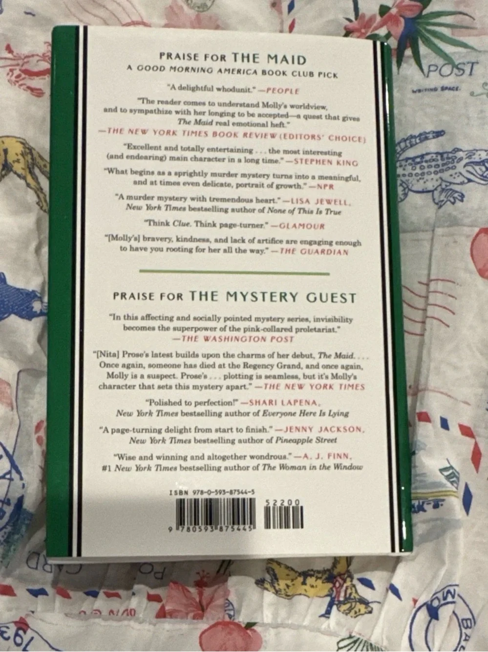 Nita Prose The Mistletoe Mystery Molly the Maid Novella HC 2024 Dust Jacket